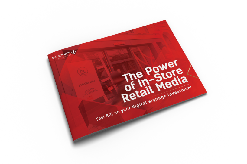 The power of in-store retail media - First Impression